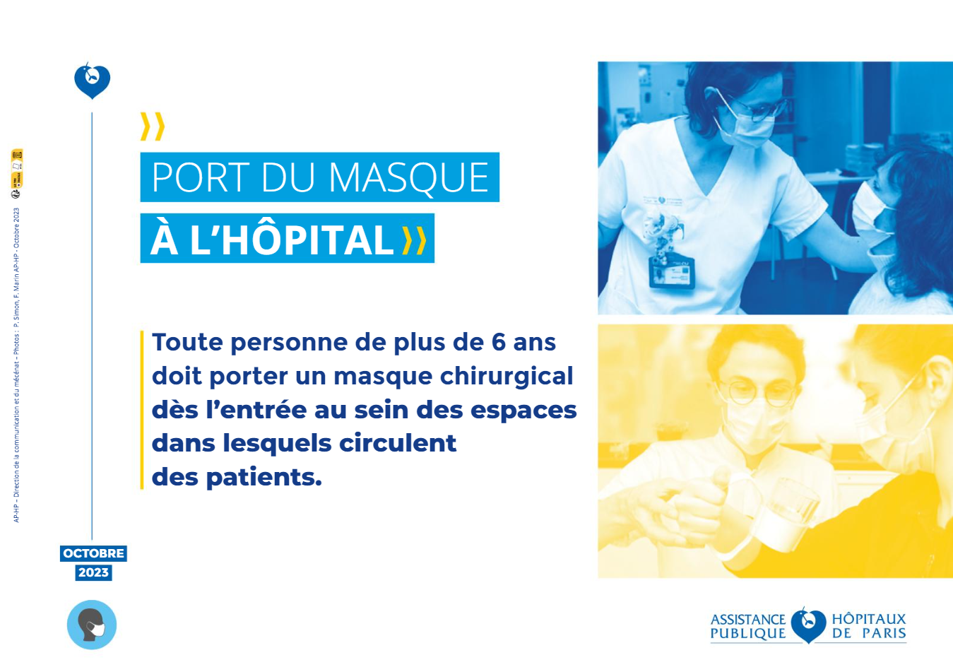 Affiche port du masque
