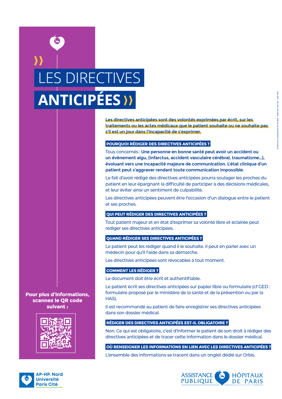 directive anticipée
